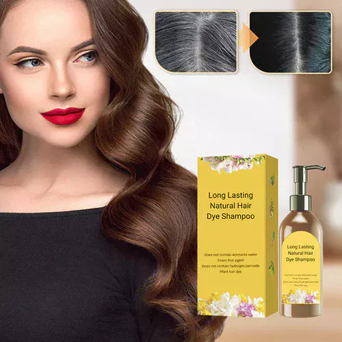 Japanese Hair Dye Shampoo – Natural Black Hair Color