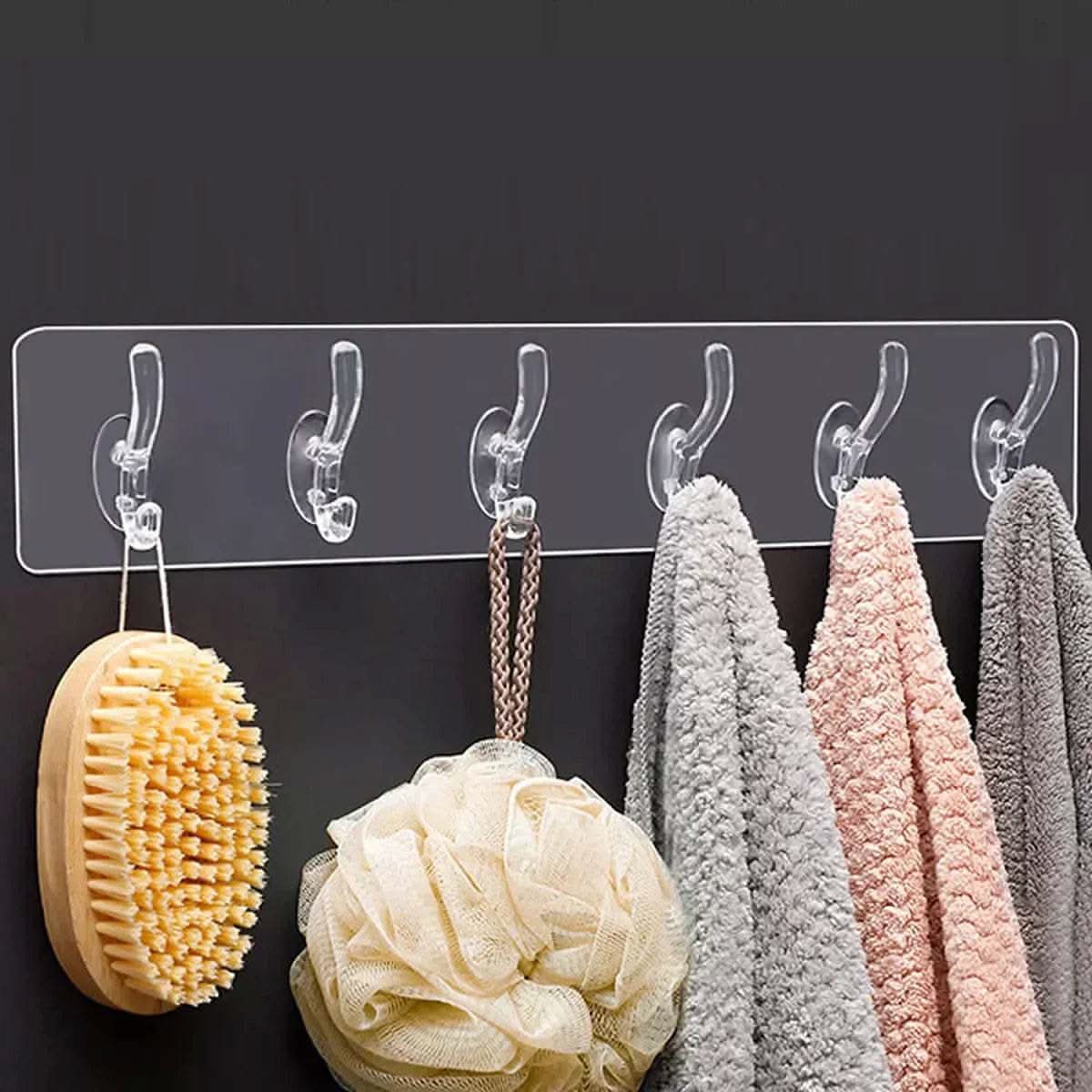 6 Hook Wall Hanger- Heavy Duty - Raffa Store