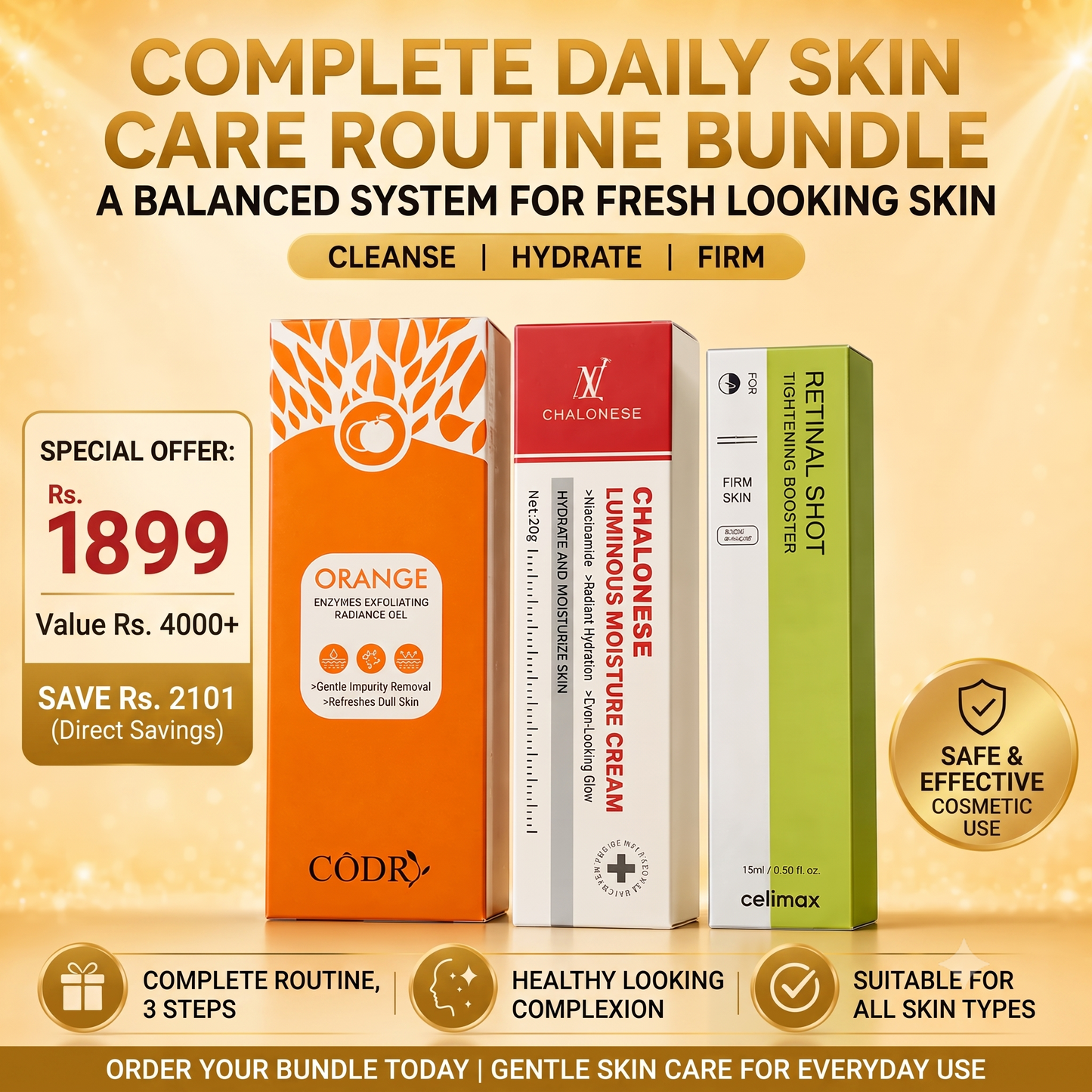 Glow Bright Bundle – 3 Premium Products