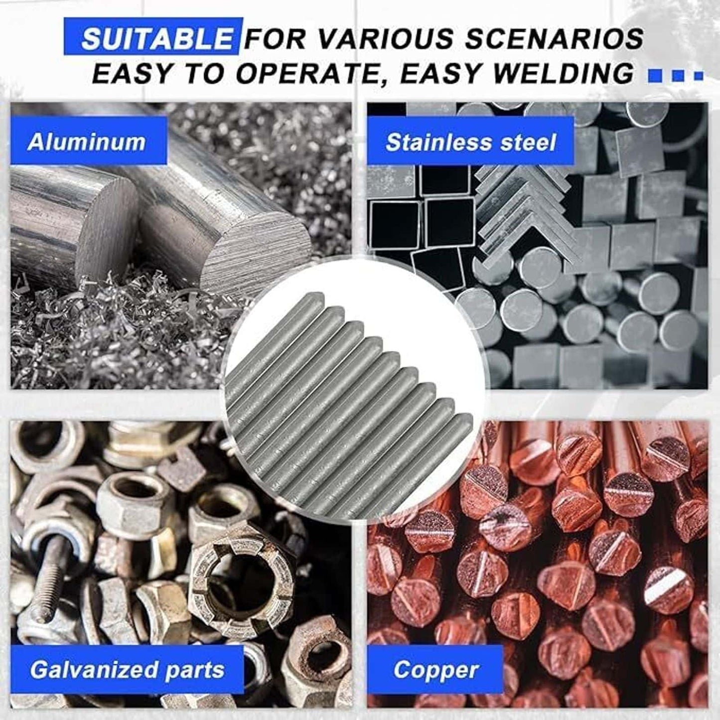 Low Temperature Welding Rods – Universal Metal Repair