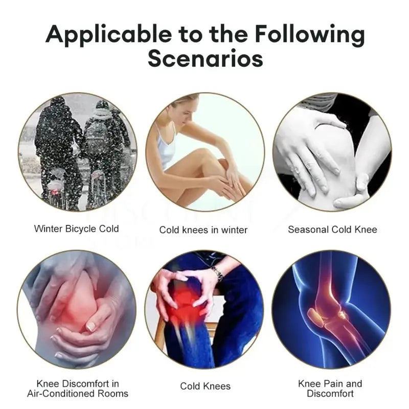 Warm Relief Soft Knee Warmer Pads 6