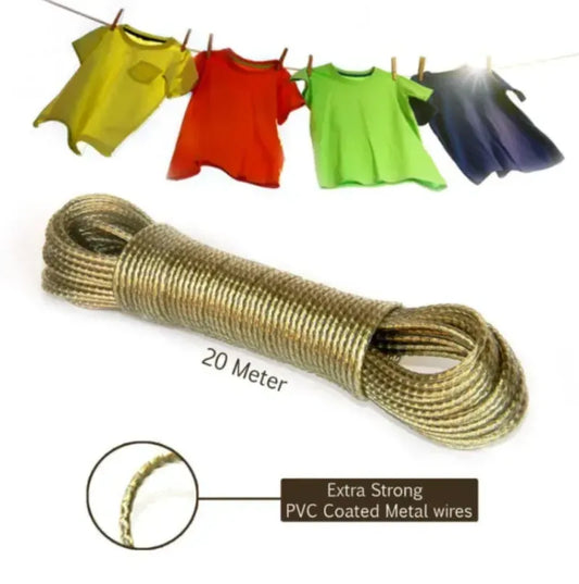 Strong PVC Coated Metal Rope With Hooks